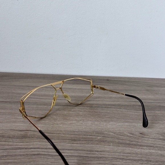 Cazal Sunglasses Model 956 Gold Made In Germany *Vintage* Authentic *FRAME ONLY* - Picture 10 of 10